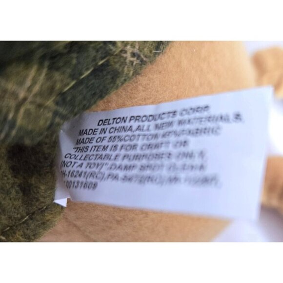 Thanksgiving Turkey Shelf Sitter Decor with Acorn & Harvest Plaid Outfit 20 in - Picture 10 of 13